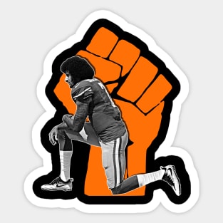 FIGHT THE POWER // Colin Kaepernick Kneeling Protest Sticker